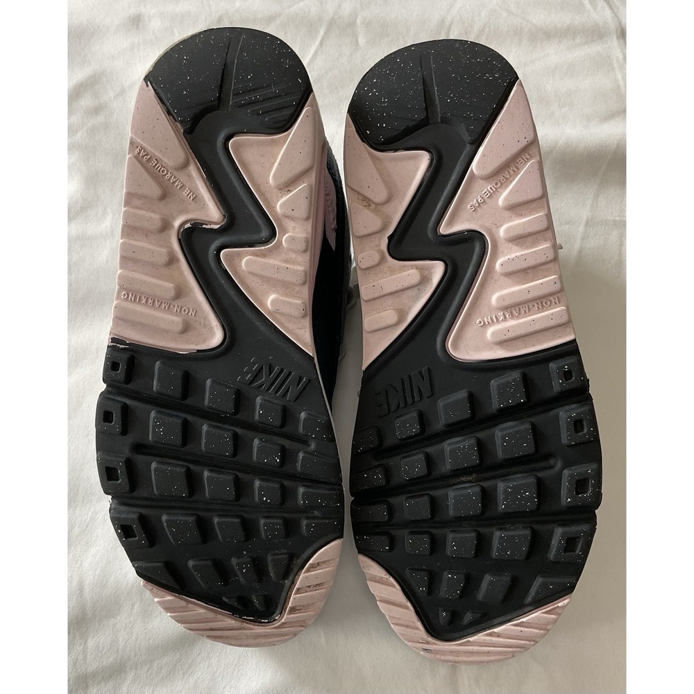 Nike Air Max 90 Shoes Youth Size 3.5Y HF6358-104 Leather Running Pink - Picture 9 of 15